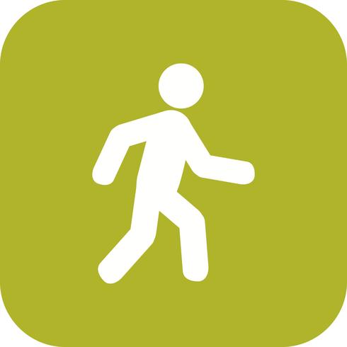 Vector Walking Icon