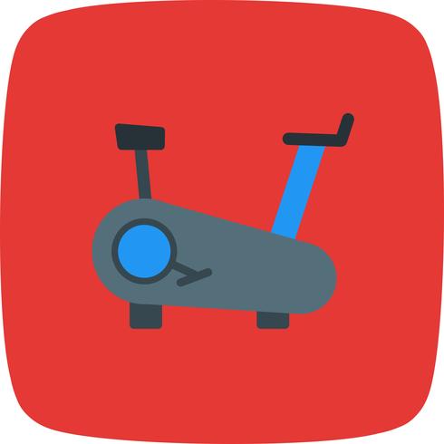 Vector Vector Cycling Machine Icon  