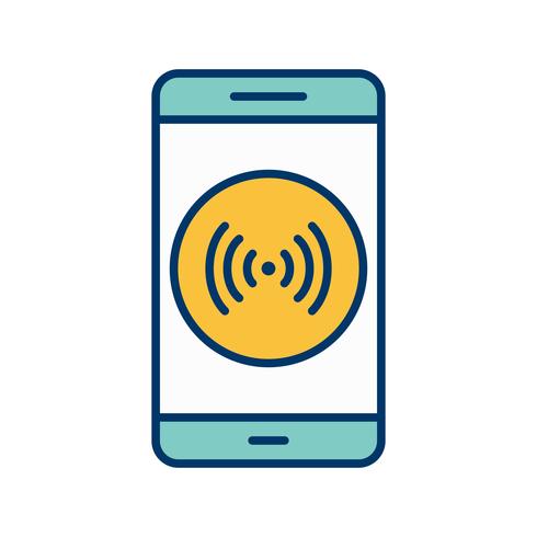 Hotspot Mobile Application Vector Icon