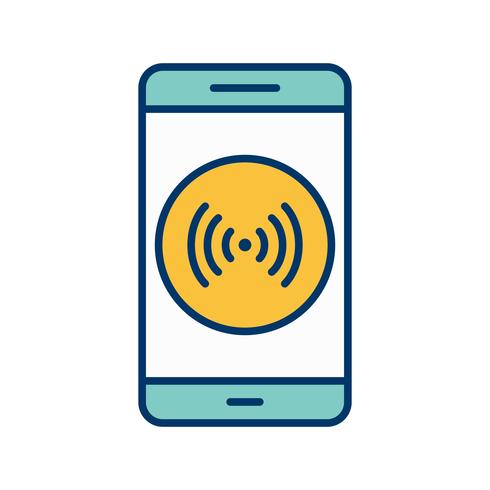 Hotspot Mobile Application Vector Icon