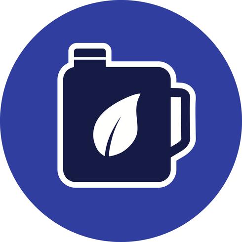 Eco Oil Vector Icon