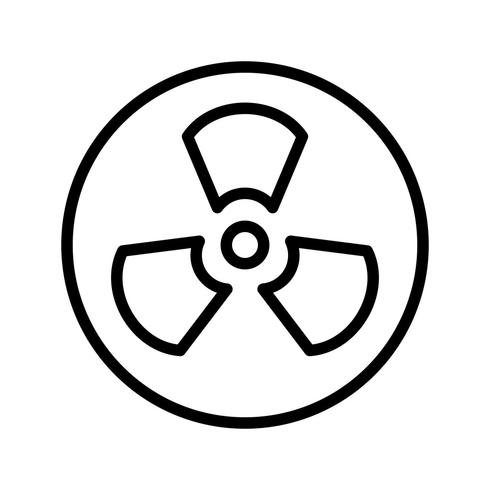 Radiation Vector Icon