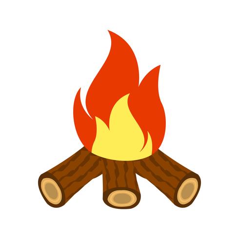 Bone fire Vector Icon