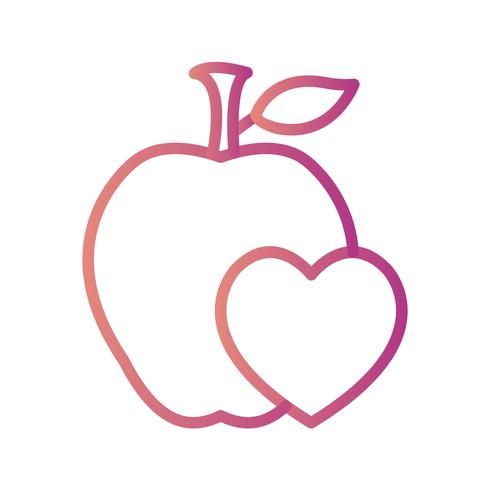 Vector Healthy Food Icon