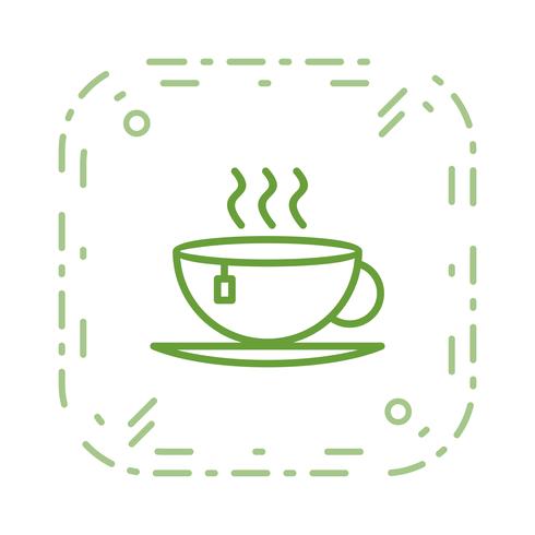 Vector icono de té