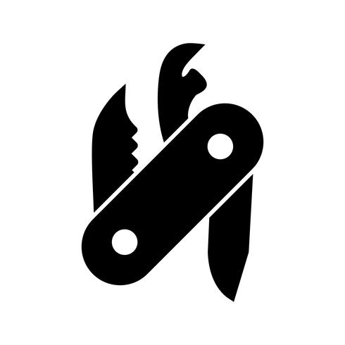 Icono de Vector de navaja suiza