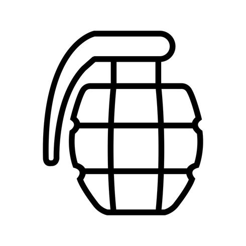 Grenade Vector Icon