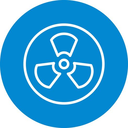 Radiation Vector Icon