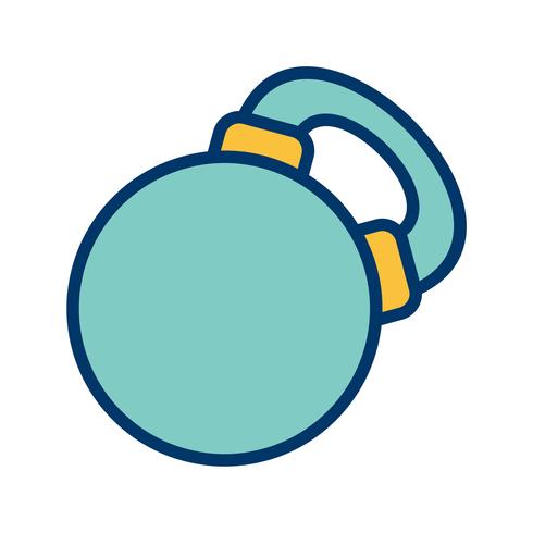 Vector Kettlebell Icon