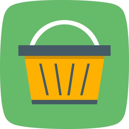 Picnic basket Vector Icon