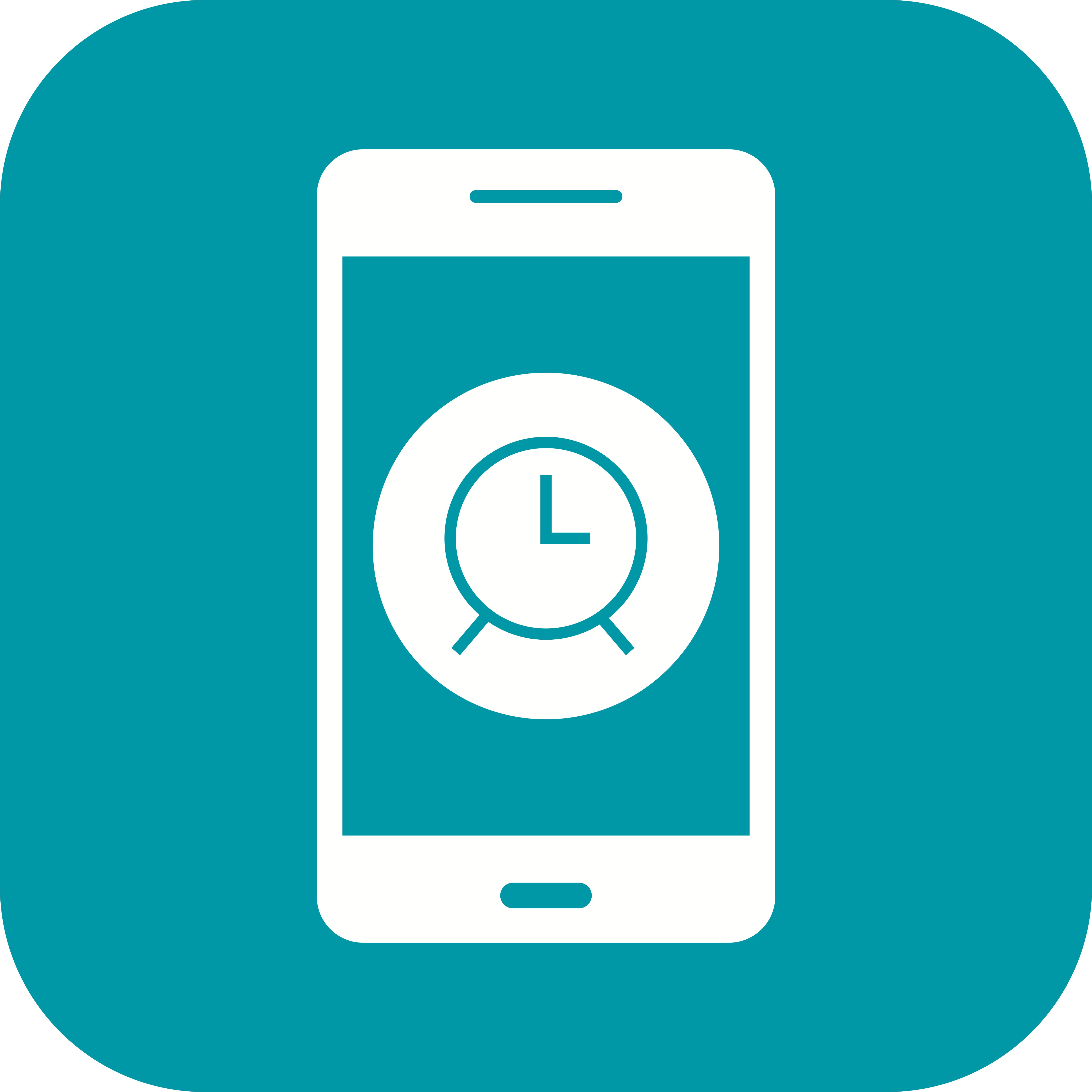 Download Alarm Mobile Application Vector Icon - Download Free ...