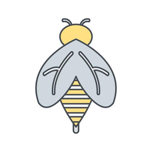 Icono de vector de abeja
