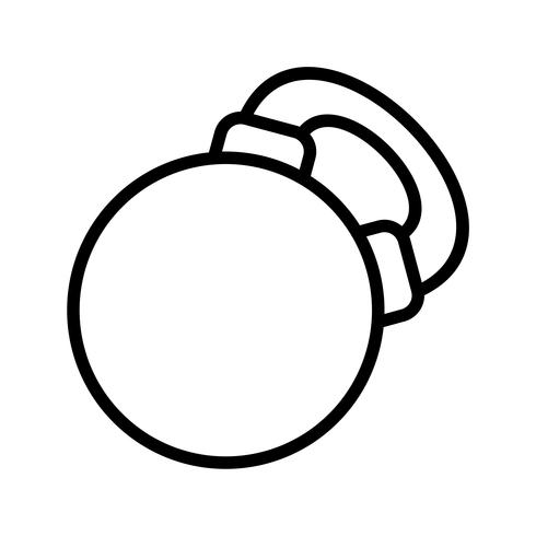 Vector Kettlebell Icon