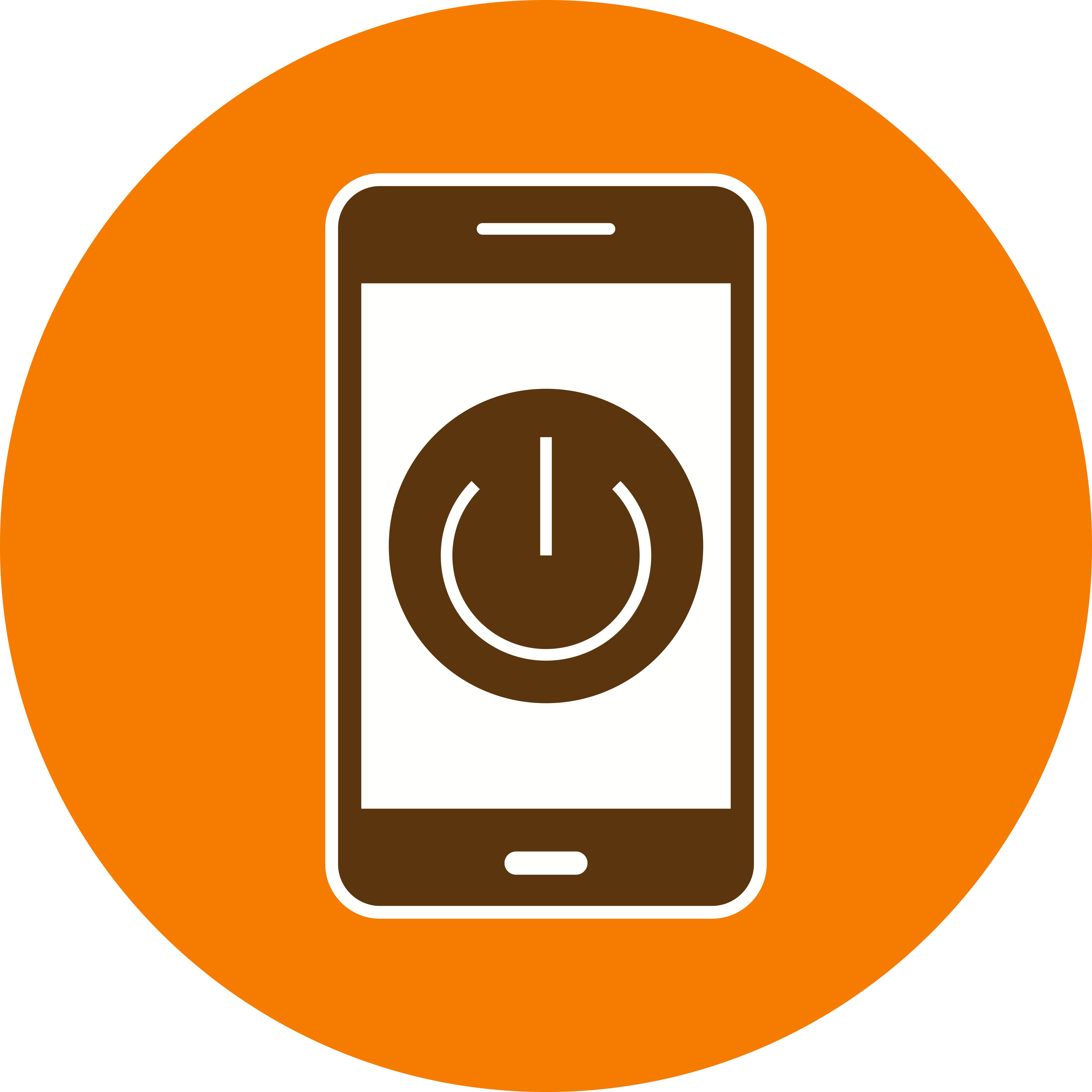 Download Power off Mobile Application Vector Icon 353456 - Download ...