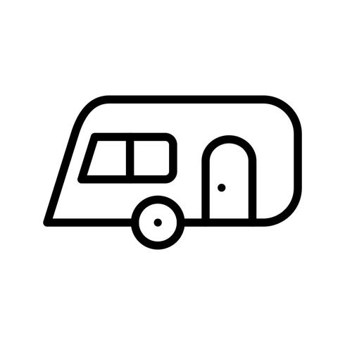 Caravan Vector Icon