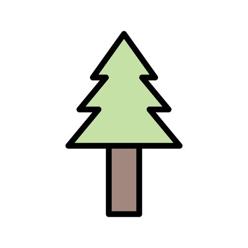 Pine Tree Vector Icon   