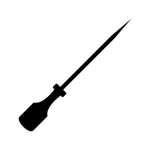 Skewer Vector Icon