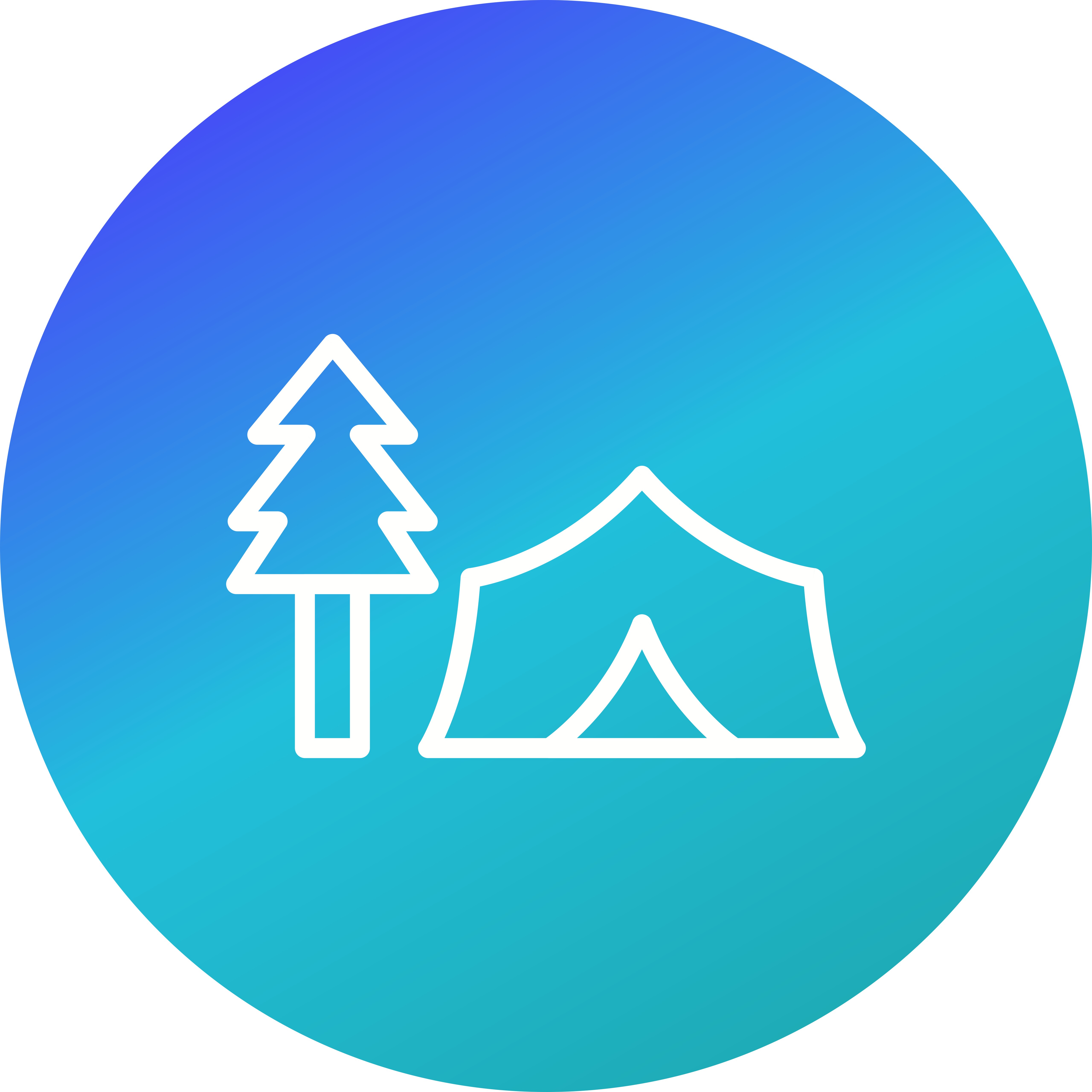 Download Tent with Trees Vector Icon - Download Free Vectors ...