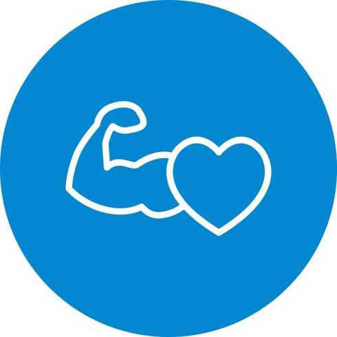 Vector Healthy Heart Icon