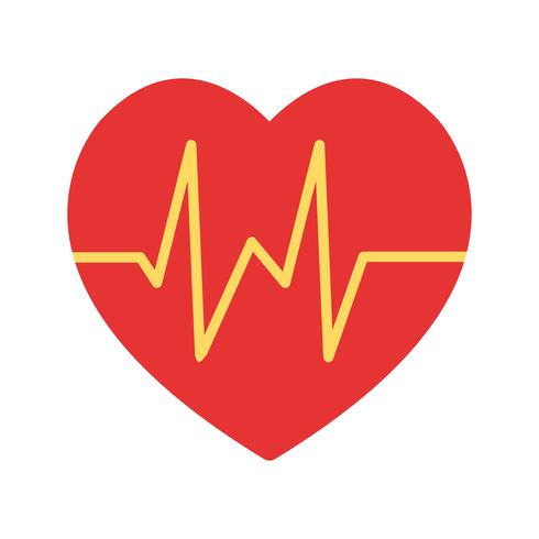 Vector Heart Beat Icon