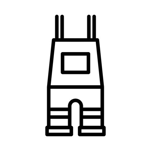 Dungarees Vector Icon