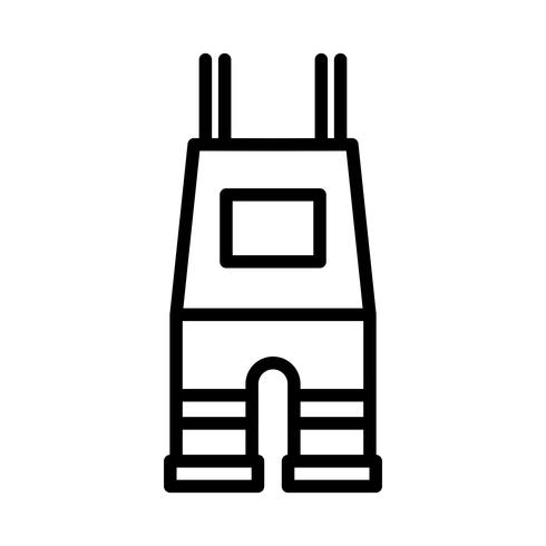 Dungarees Vector Icon