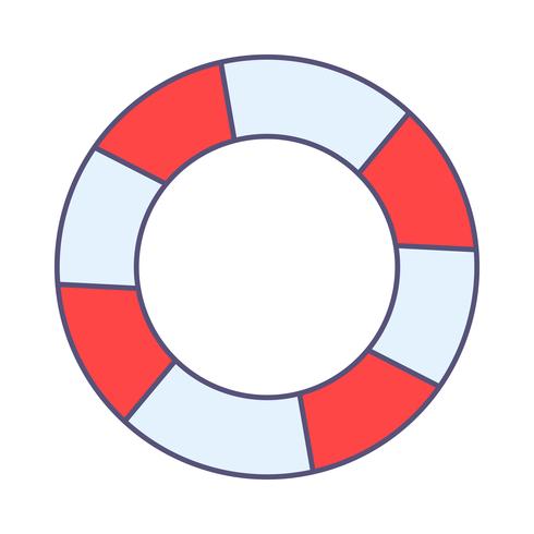 Life Preserver Vector Icon