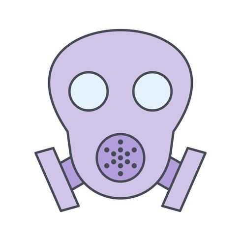 Gas mask Vector Icon