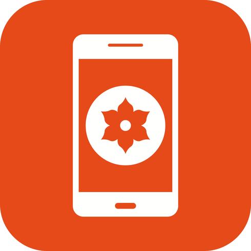 Gallery Mobile Application Vector Icon