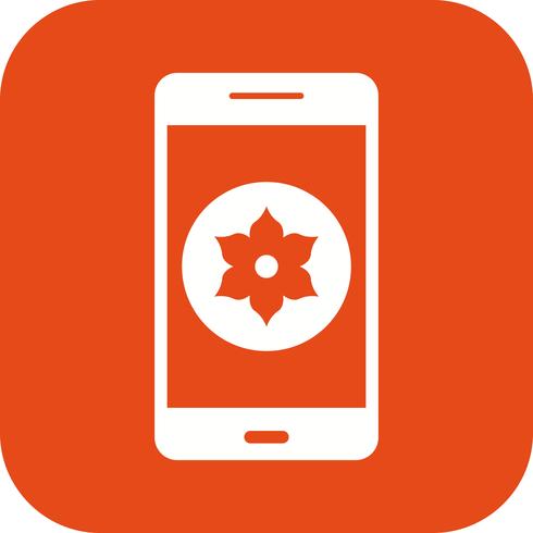 Gallery Mobile Application Vector Icon