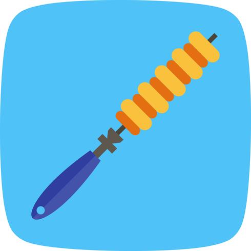 Skewer Vector Icon