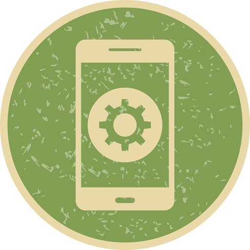 Setting Mobile Application Vector Icon