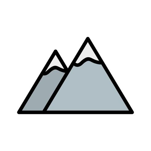 Icono de Vector de montañas