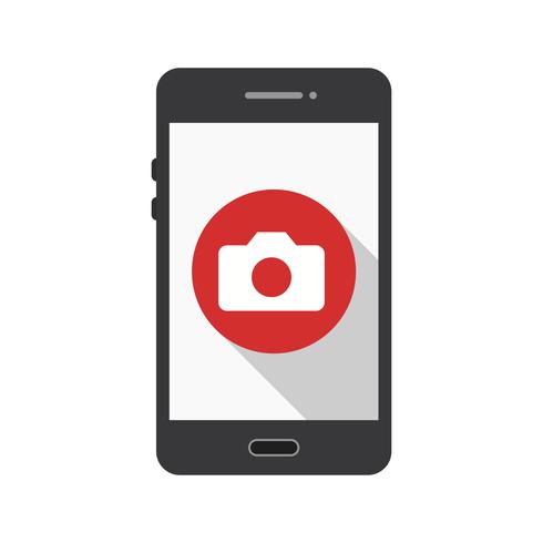 Camera Mobile Application Vector Icon