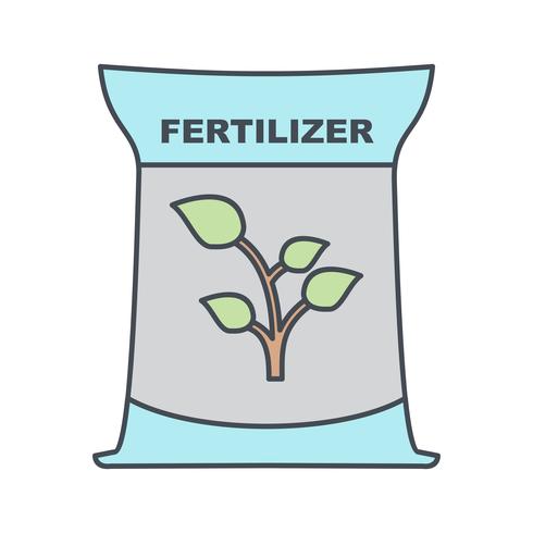 icono de vector de fertiliizer