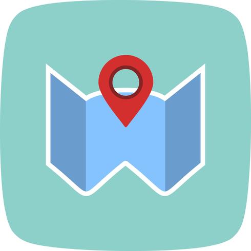 Plan map Vector Icon