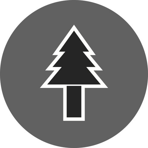 Pine Tree Vector Icon   