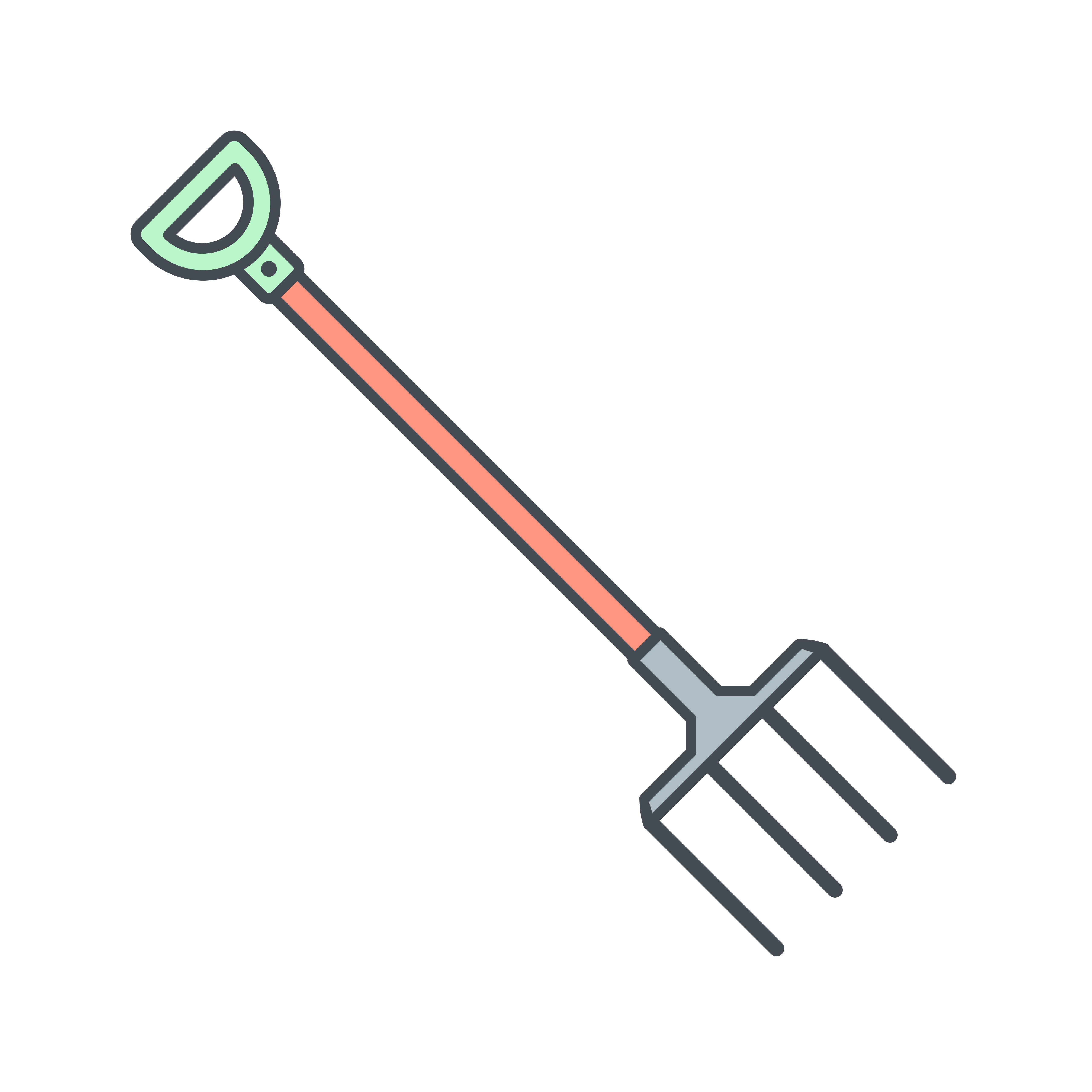 Garden Fork Vector Icon 353904 Vector Art at Vecteezy