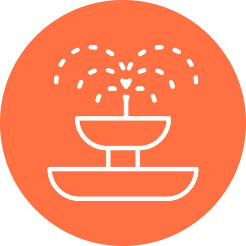 Fountain Vector Icon