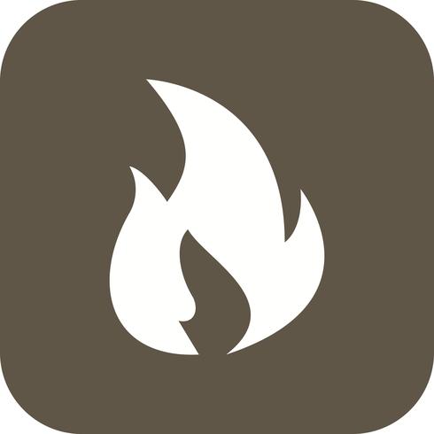 Icono de vector de fuego