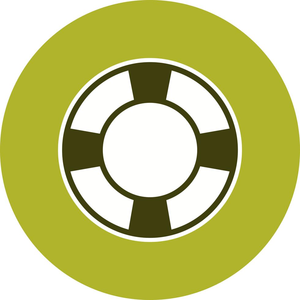 Life Preserver Vector Icon 353927 Vector Art at Vecteezy