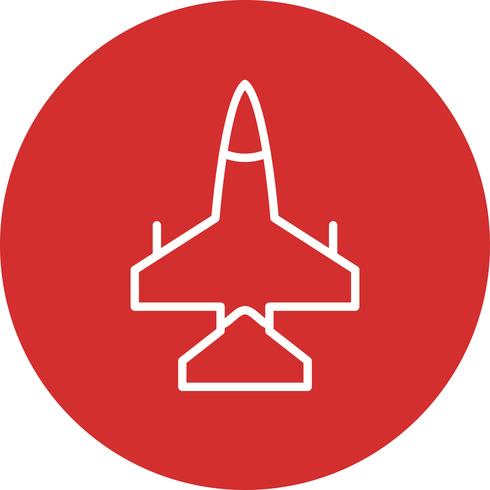 Icono de Vector de Jet