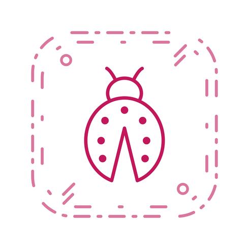 Lady Bug Vector Icon