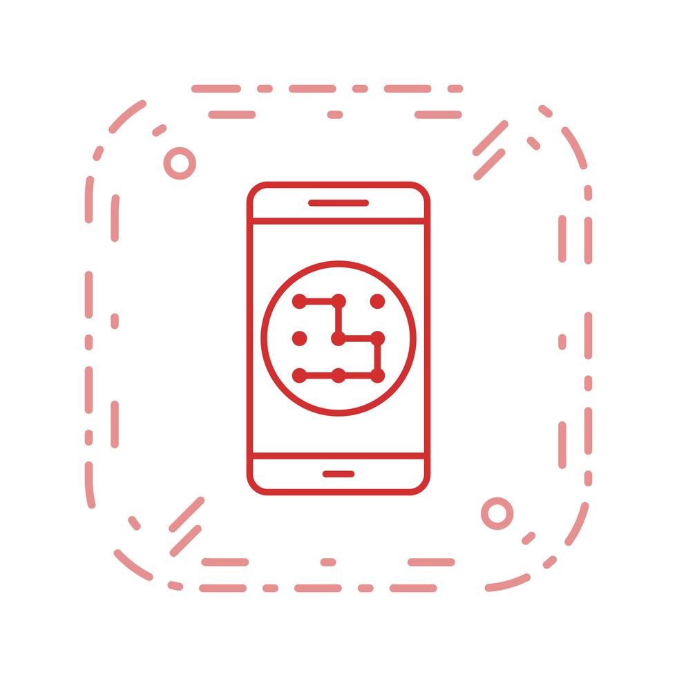 Pattern Mobile Application Vector Icon 353952 Vector Art at Vecteezy