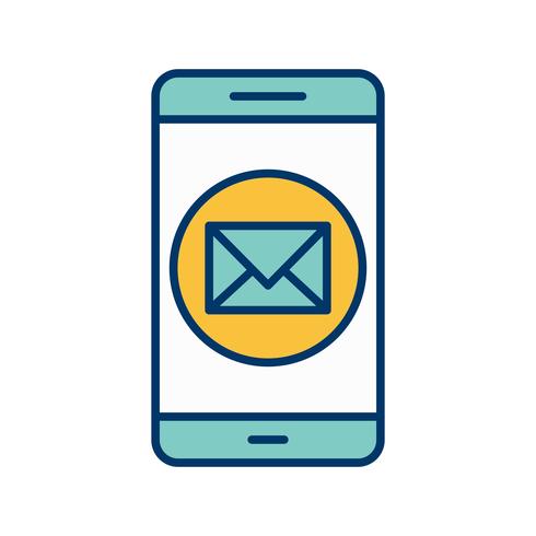 Message Mobile Application Vector Icon