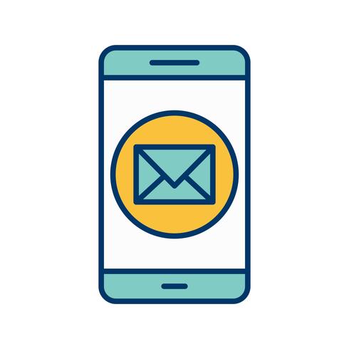 Message Mobile Application Vector Icon