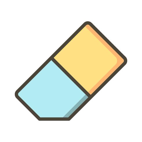 Eraser Vector Icon