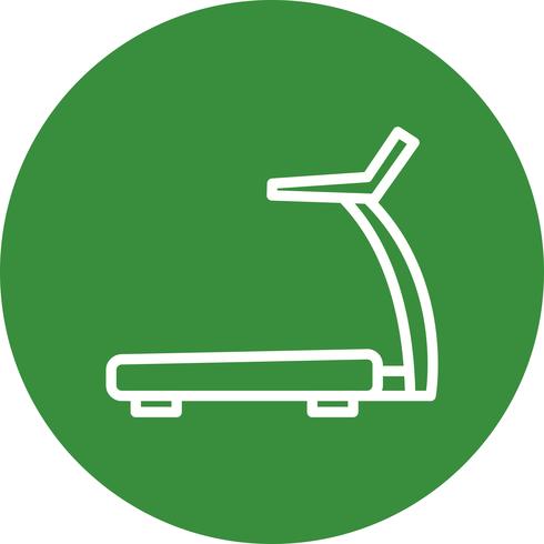 Vector Treadmill Icon