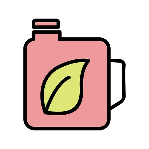 Icono de Vector de aceite ecológico