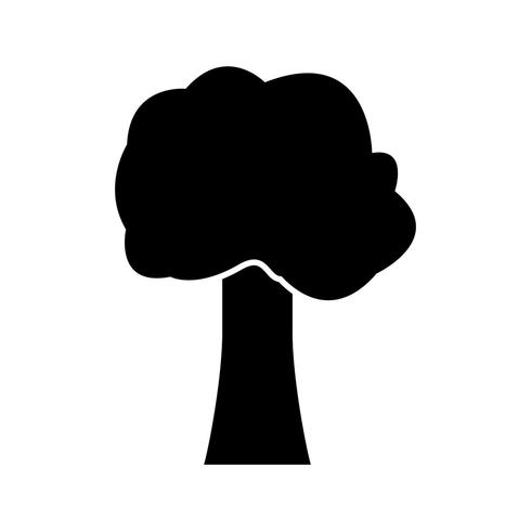 Icono de vector de árbol